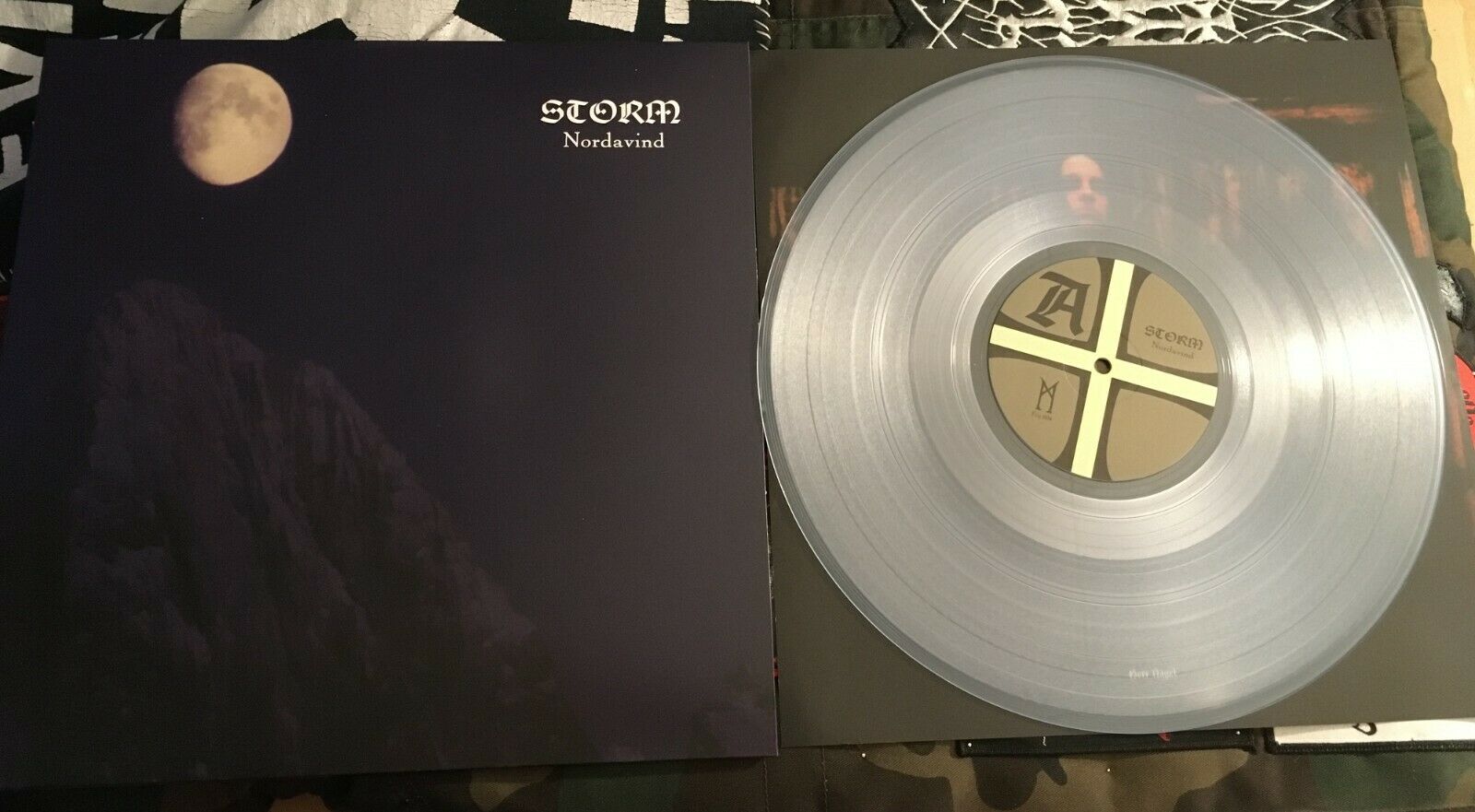 popsike.com - Storm - Nordavind Clear Vinyl LP - Darkthrone