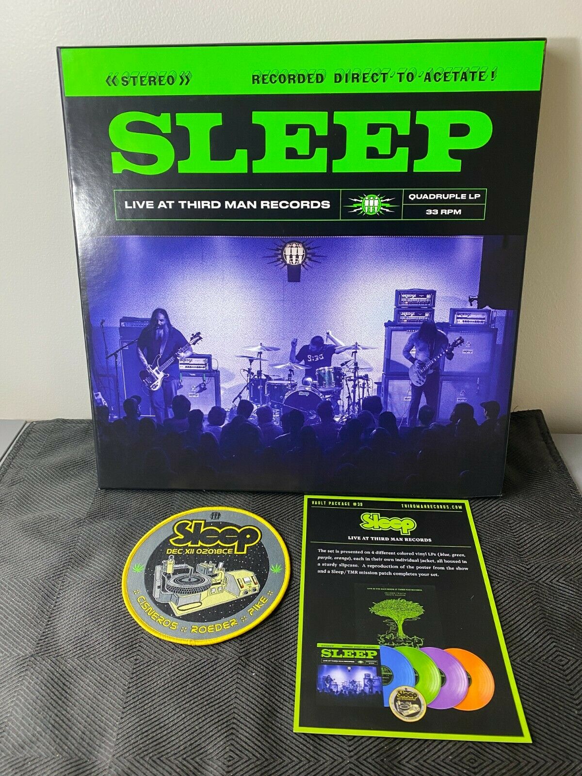 popsike.com - SLEEP Live At Third Man Records Vault #39 4xColored