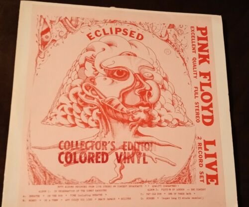 Pink Floyd, Eclipsed (Live) Collector's Edition Colored LP's, 1971,RARE, Germany