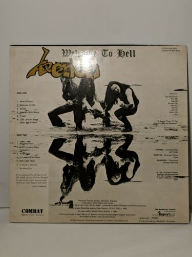 popsike.com - Venom - Welcome To Hell Vinyl LP 1985 US Combat