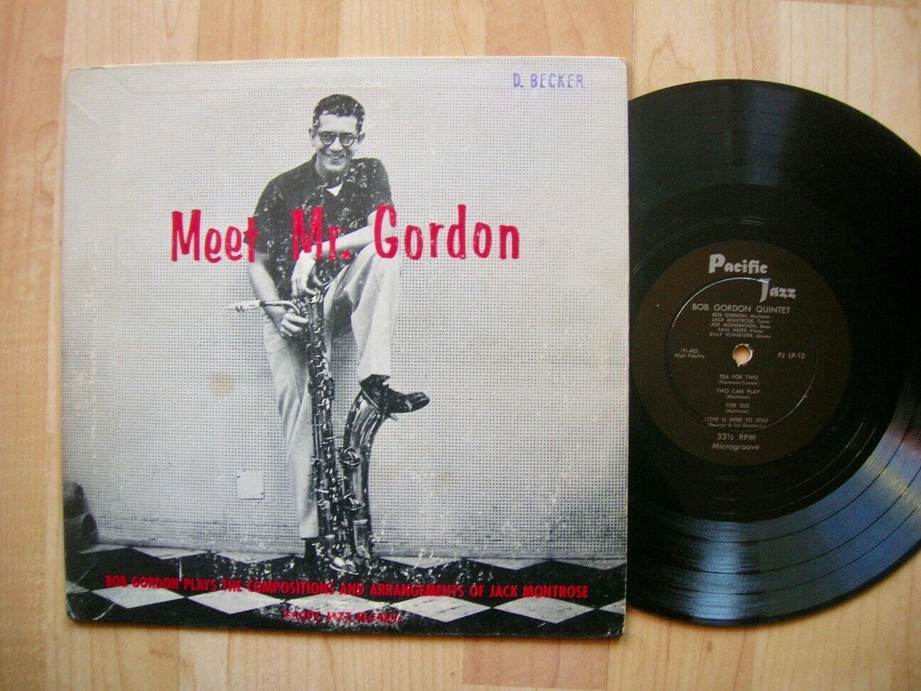 popsike.com - BOB GORDON Meet Mr. Gordon Pacific Jazz PJLP 12 orig