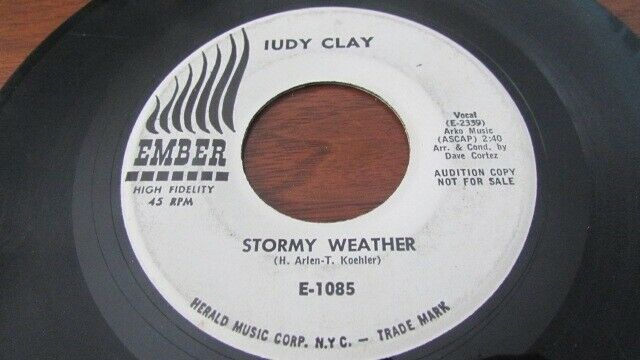 Pic 1 NORTHERN R&B Dancer JUDY CLAY Do You Think That's Right EMBER LABEL 1085 M- DJ