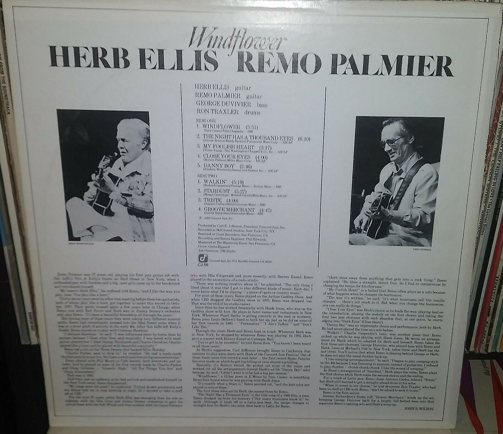 popsike.com - Herb Ellis & Remo Palmier R-A-R-E Jazz 1978 Concord