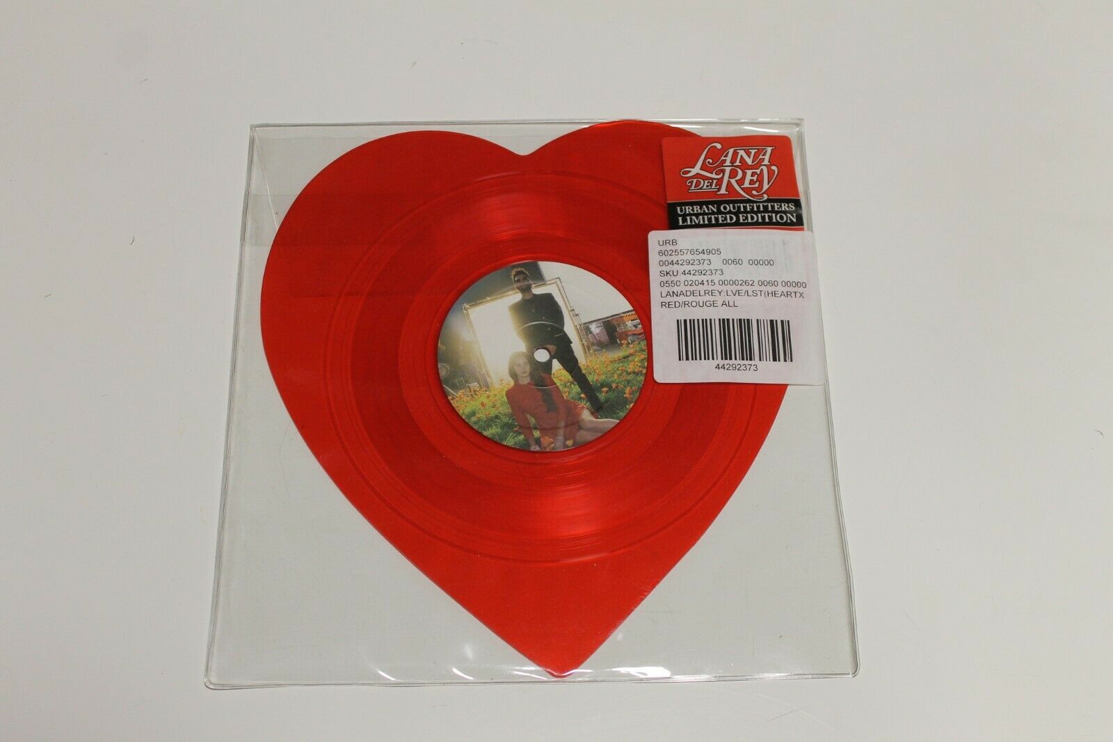 LANA DEL REY – LOVE/LUST FOR LIFE - URBAN OUTFITTERS LTD ED VINYL LP RED  NEW 602557654905