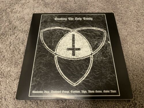 popsike.com - VA-Crushing The Holy Trinity 3 LP Deathspell Omega