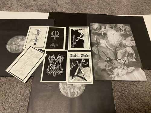 popsike.com - VA-Crushing The Holy Trinity 3 LP Deathspell Omega