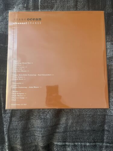  Frank Ocean Channel Orange & Blonde Vinyl - auction details