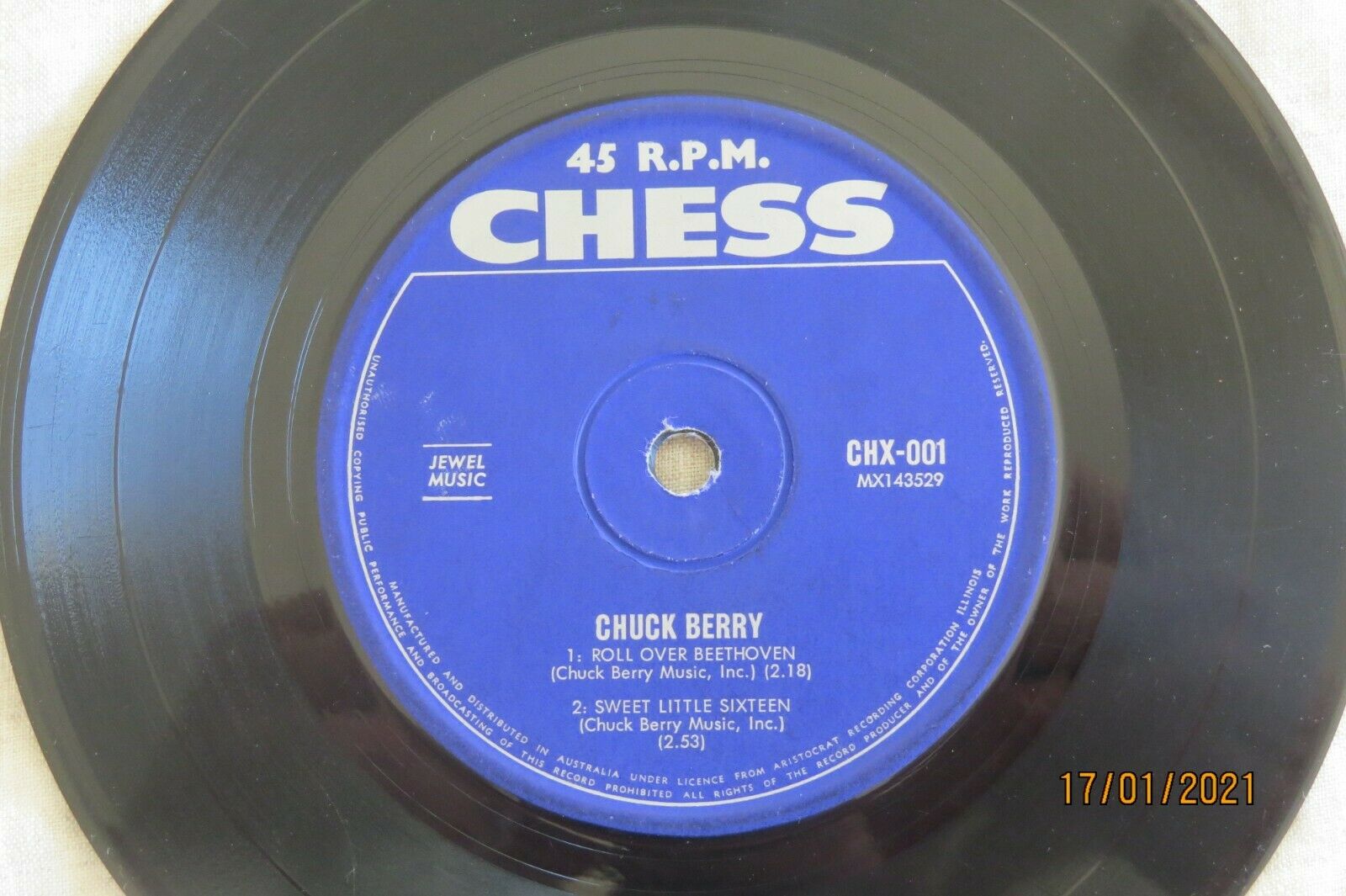 CHUCK BERRY 約束の地 / Things I Used To Do CHESS 1964 Clean VG 45