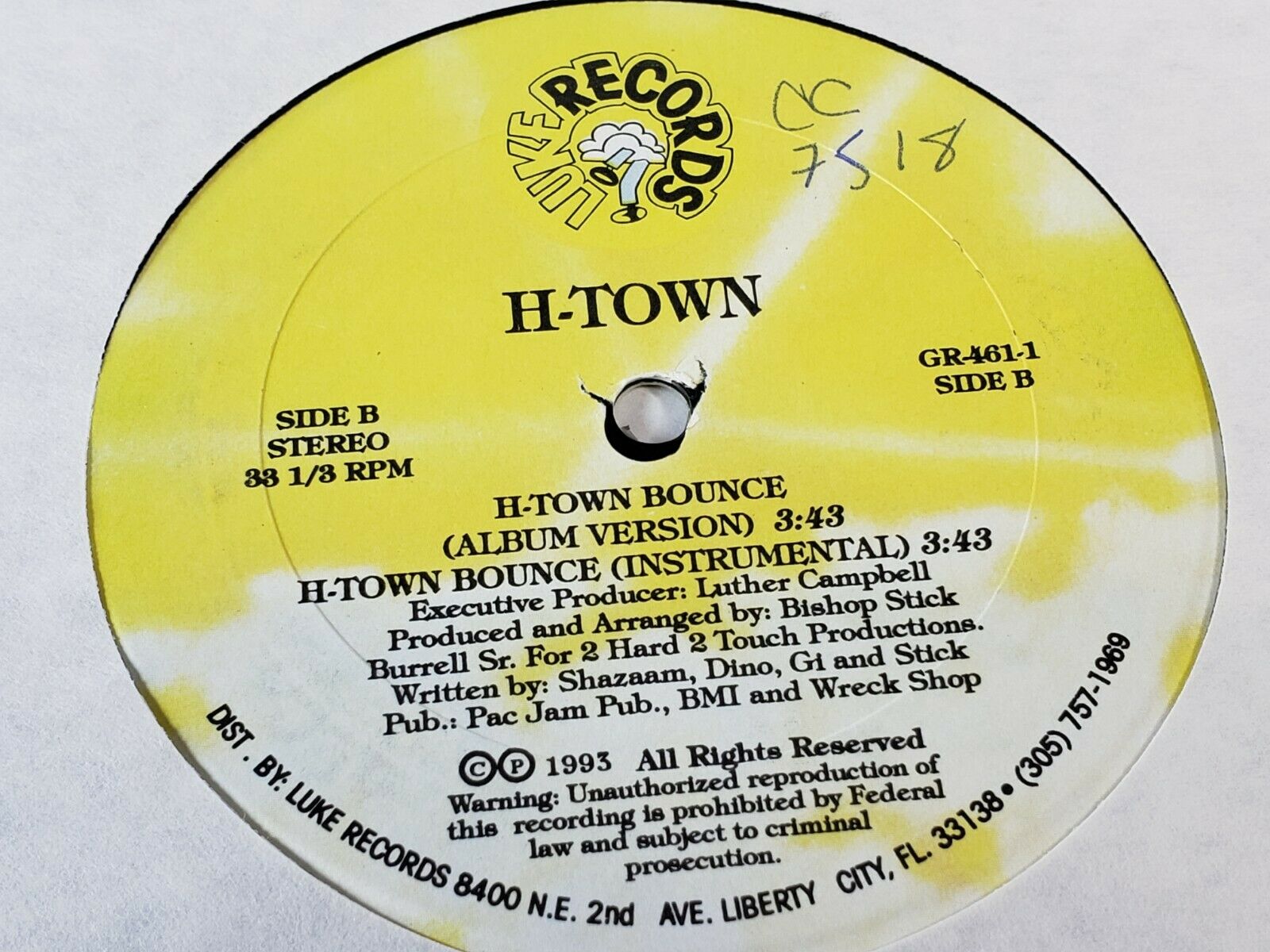 popsike.com - H-town Knockin da boots 12'' single vinyl record R&b