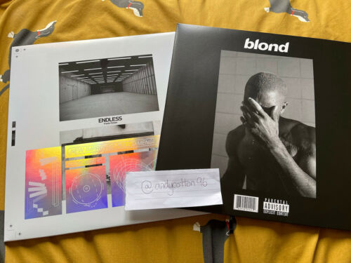  Frank Ocean: Blond [Black Friday] + ENDLESS Vinyl Bundle -  auction details