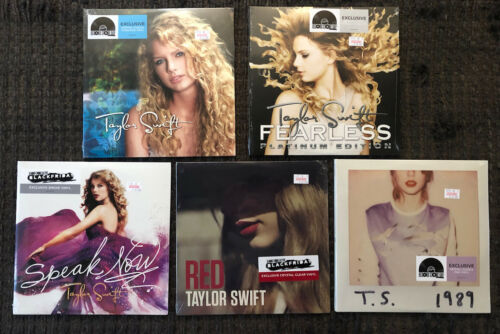  Taylor Swift RSD Limited Edition Colored Numbered Vinyls  Record Store Day - auction details