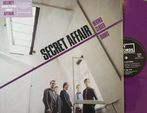 popsike Secret Affair Behind Closed Doors Purple Vinyl LP