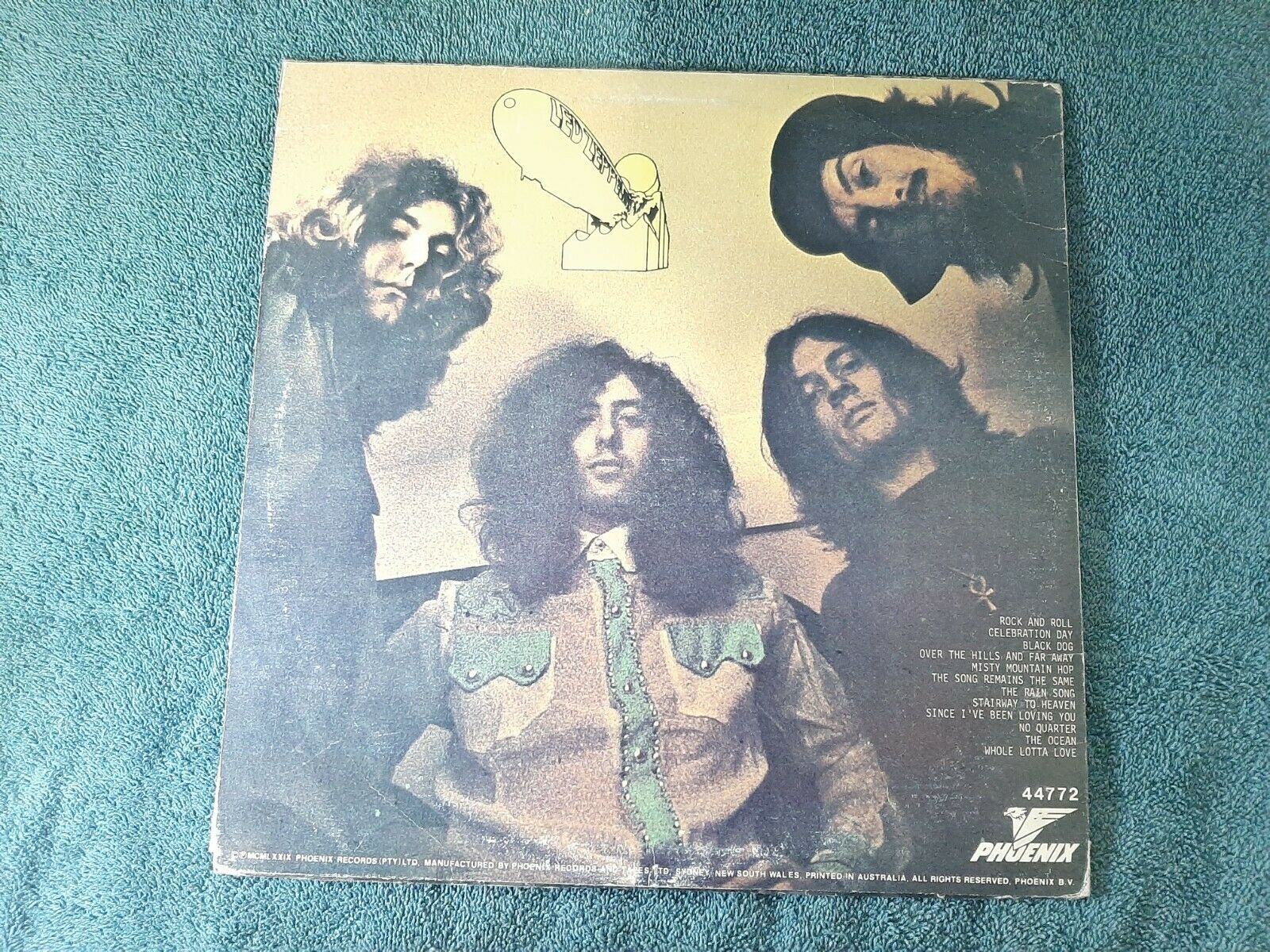 Pic 1 Unique Led Zeppelin Seattle '73 LP - Original - Phoenix 44772