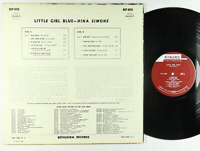 Pic 1 Nina Simone - Little Girl Blue LP - Bethlehem - BCP-6028 Mono DG VG+