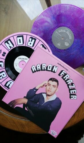 popsike.com - AARON FRAZER Introducing LP PURPLE BLUE NEBULA VINYL