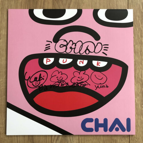 popsike.com - CHAI - Punk - HAND SIGNED Vinyl (limited white