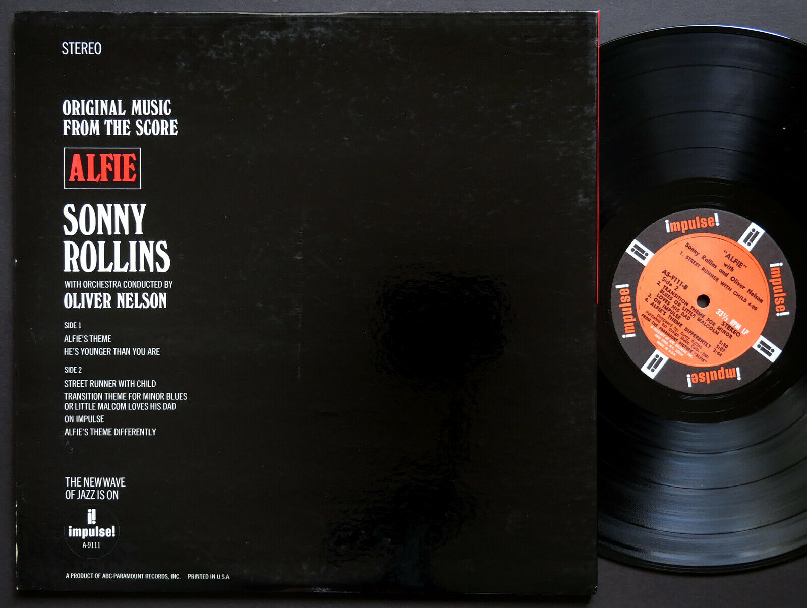 popsike.com - SONNY ROLLINS Alfie LP IMPULSE AS-9111 US 1966 RVG