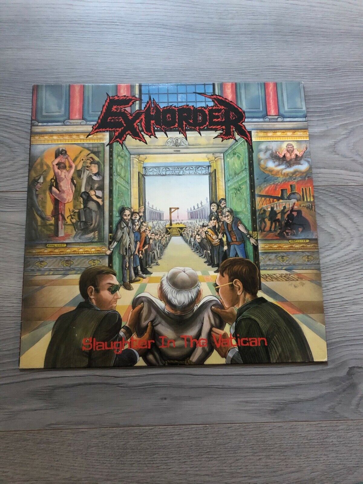 popsike.com - Exhorder Slaughter in the Vatican LP Vinyl 1st press