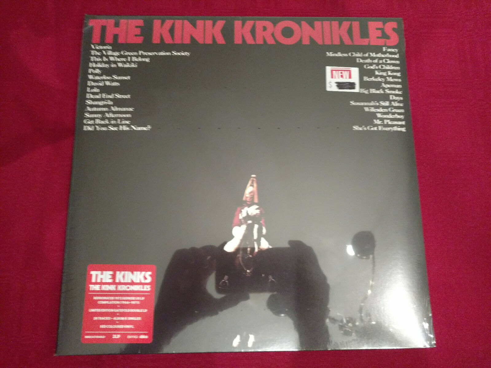 popsike.com - The Kinks - The Kink Kronikles NEW sealed RED 2LP RSD 2020  LTD 2500 - auction details