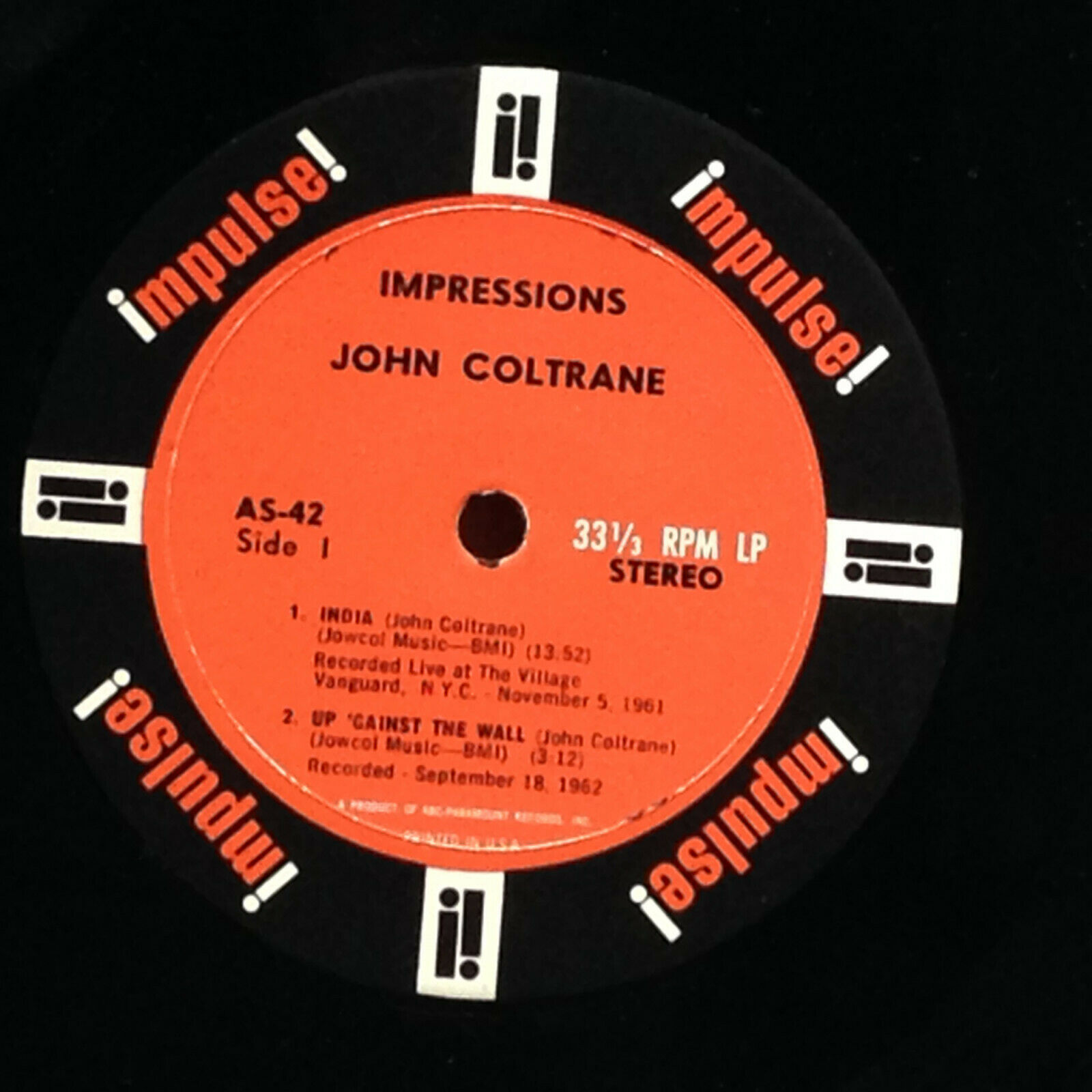 Impressions John Coltrane AS STEREO