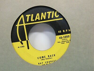 Pic 1 Ray Charles & His Band-I've Got A Woman/Come Back-R&B-7"45RPM
