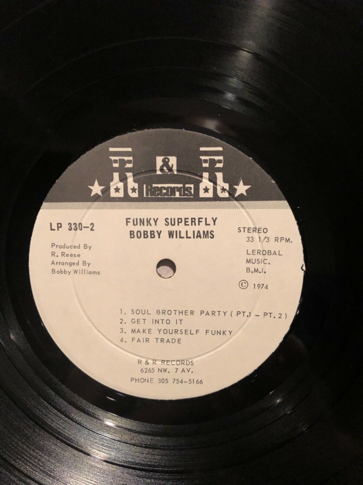 popsike.com - Lp - Bobby Williams “ FUNKY SUPERFLY “ ex+ original