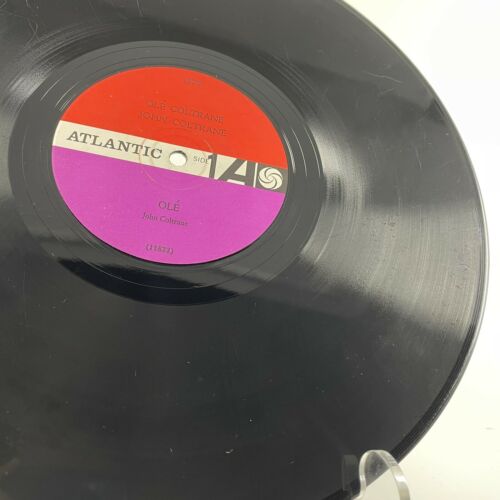 Pic 3 John Coltrane - Olé Coltrane Vinyl Record LP Atlantic 1373 Mono Pressing