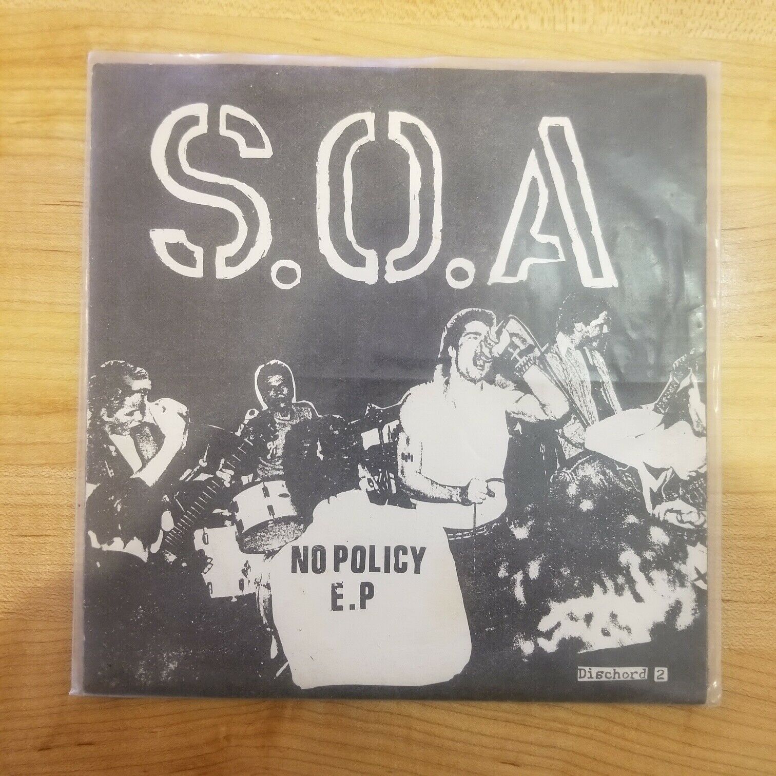 popsike.com - SOA EP, 3rd Press, Original State Of Alert Henry