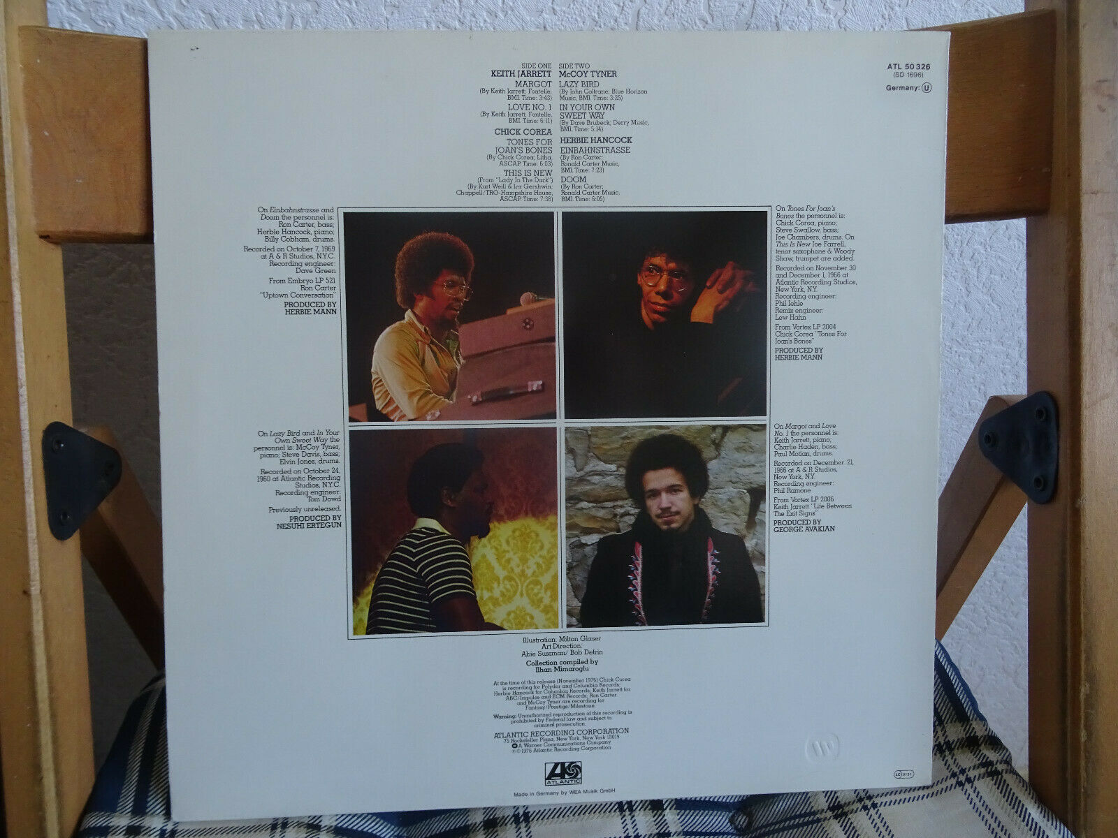 Pic 1 Chick Corea, Herbie Hancock, Keith Jarrett, Mc Tyner, LP, Piano, 1976, vg++