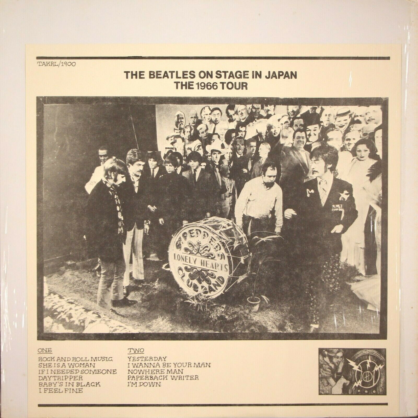 popsike.com - The Beatles On Stage In Japan The 1966 Tour LP TAKRL