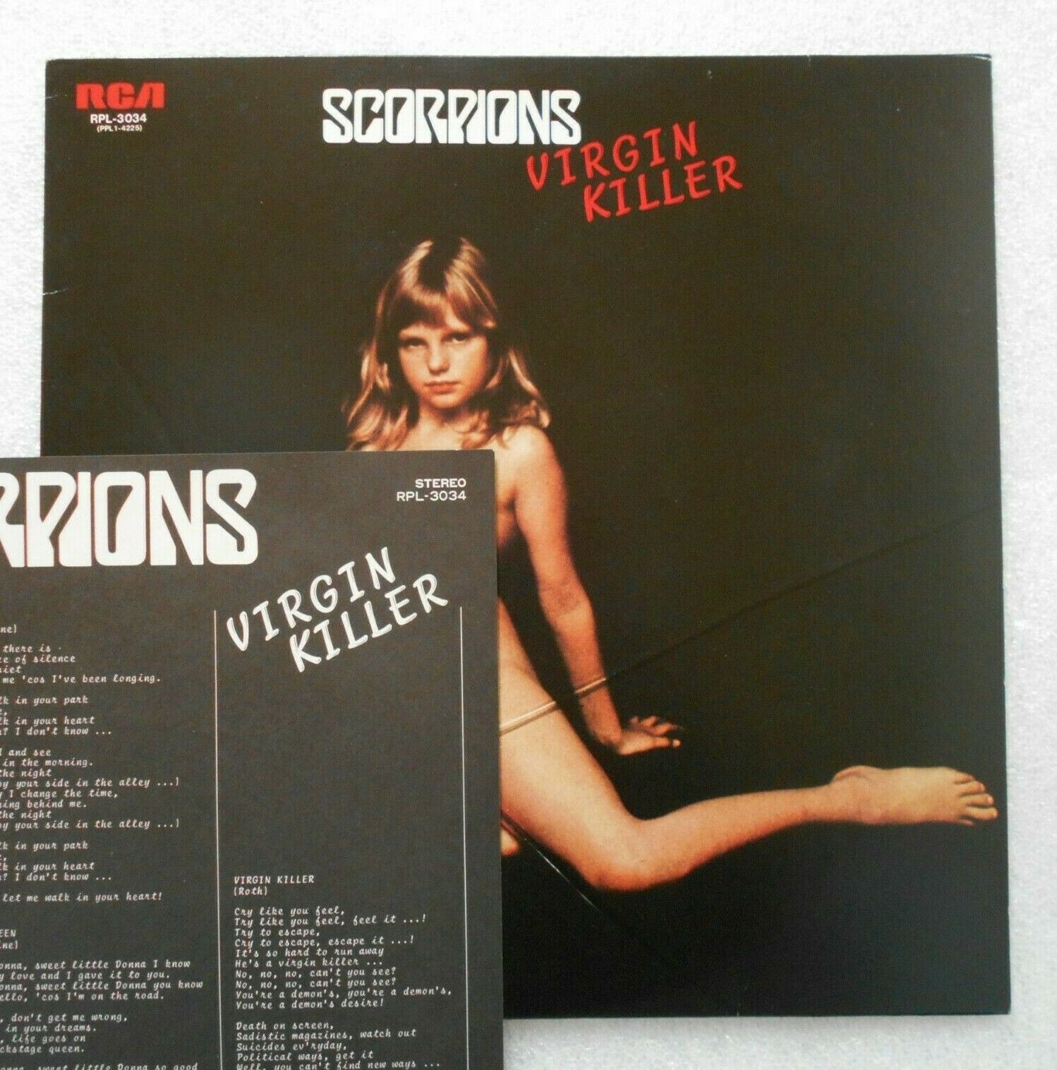 popsike.com - Scorpions - Virgin Killer Japan press LP RPL-3034 EX 