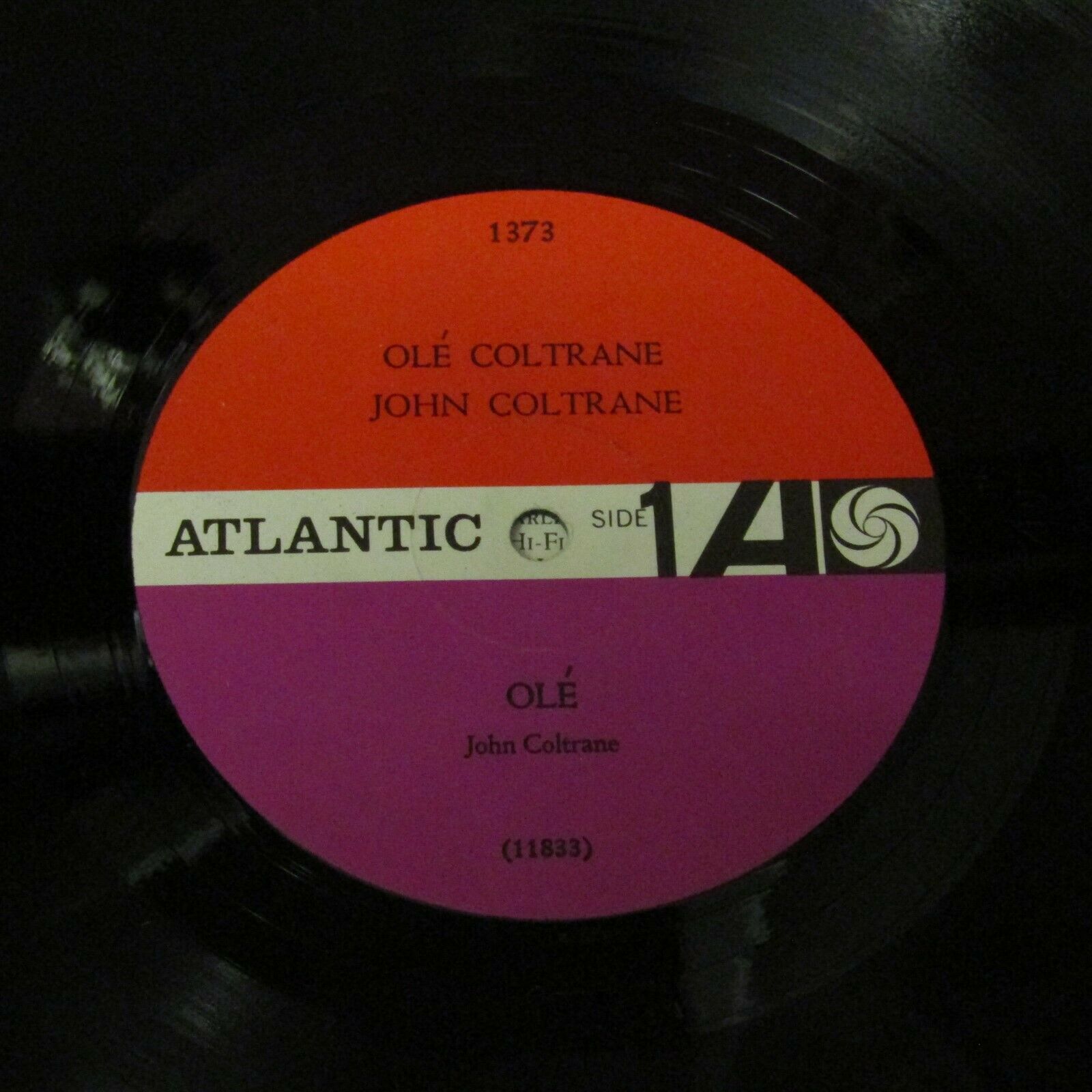 Pic 3 John Coltrane : Olé U.S. LP Atlantic 1373