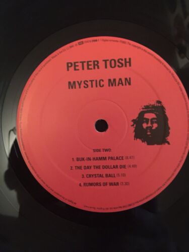 Pic 3 PETER TOSH - MYSTIC MAN UK LP 2003 NM/NM VERY RARE
