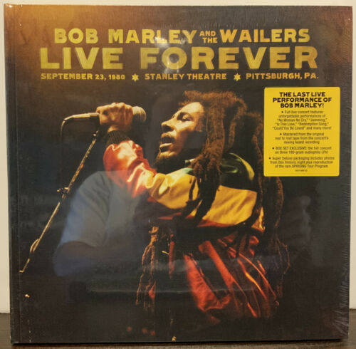 popsike.com - Bob Marley - Live Forever - Vinyl 3 LP & 2 CD
