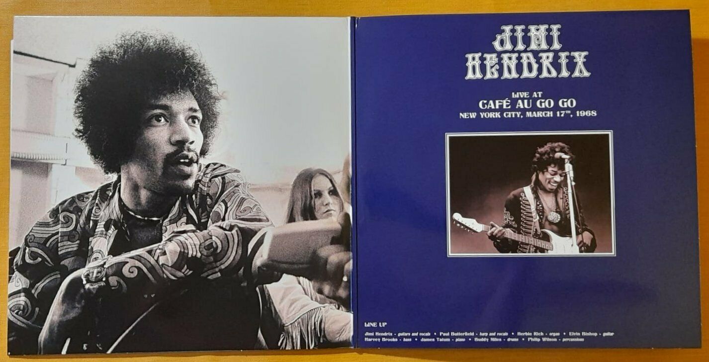 popsike.com - JIMI HENDRIX : CAFE AU GO GO / NEW YORK CITY 1968 2x