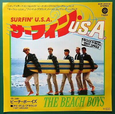 popsike.com - THE BEACH BOYS Surfin' USA / I get Around JAPANESE 7