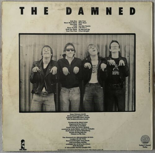 激レア!!! オリジナル ミスプリントTHE DAMNED 1st LP UK - レコード