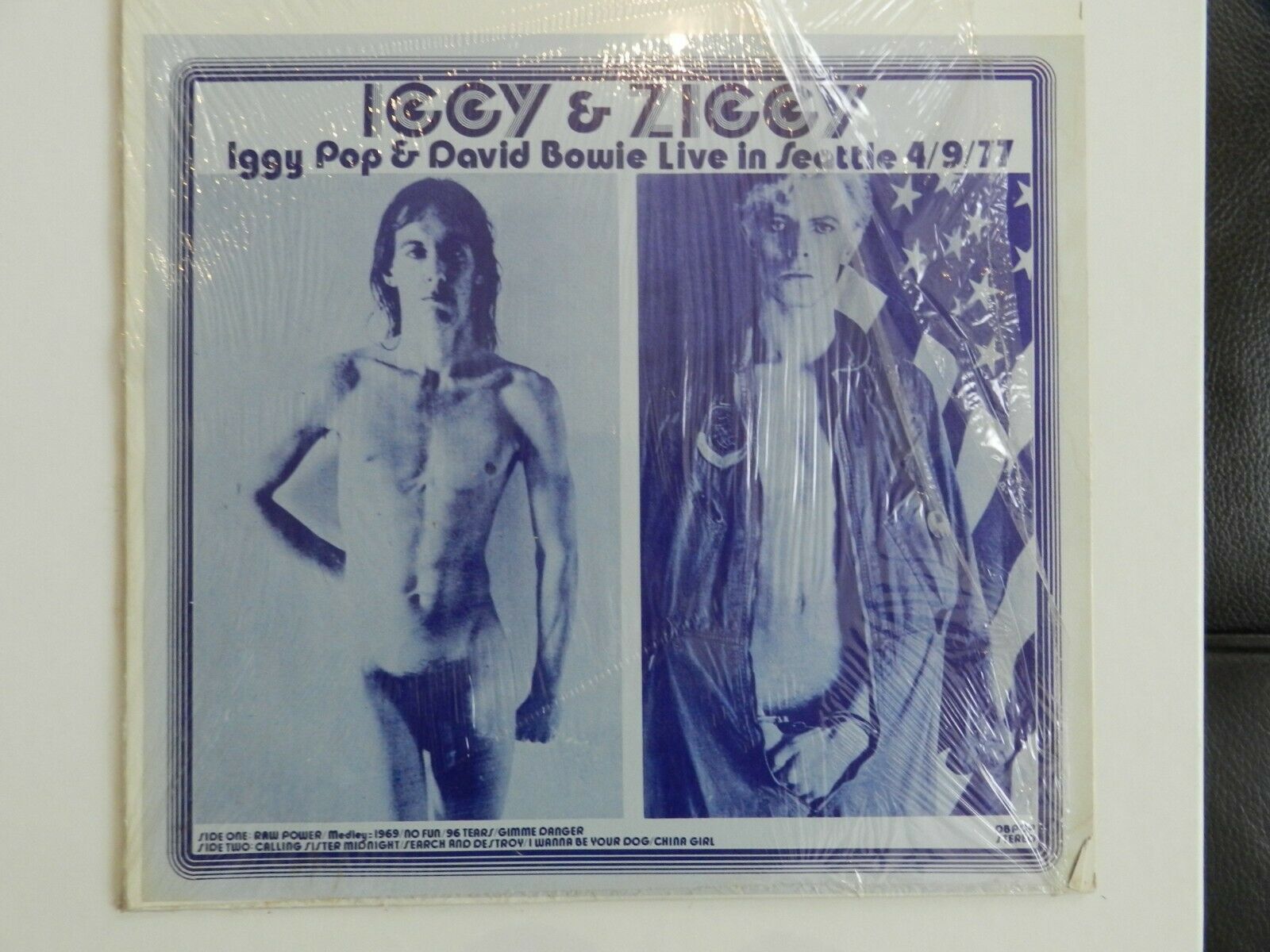 popsike.com - Vinyl Iggy Pop and David Bowie, bootleg Iggy & Ziggy
