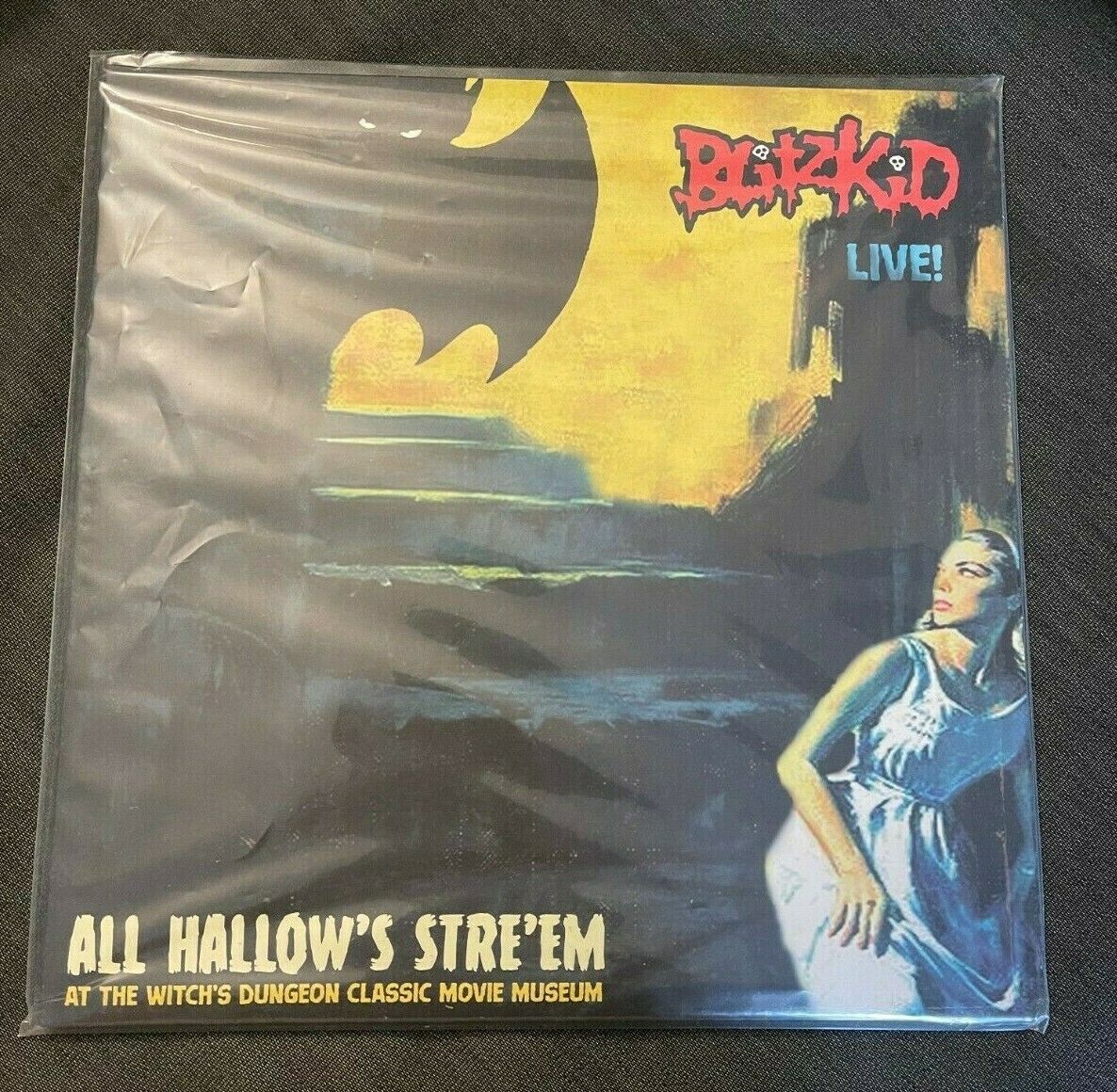 popsike.com - Blitzkid All Hallow's Stre'em Stream vinyl OOP Blue