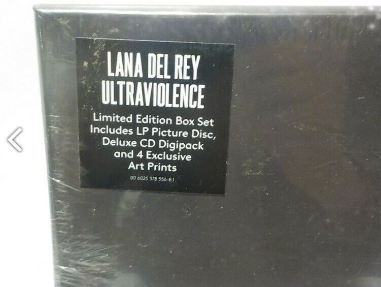 Lana Del Rey Ultraviolence Box Set Picture Disc Vinyl CD Digipack 4 Art  Prints