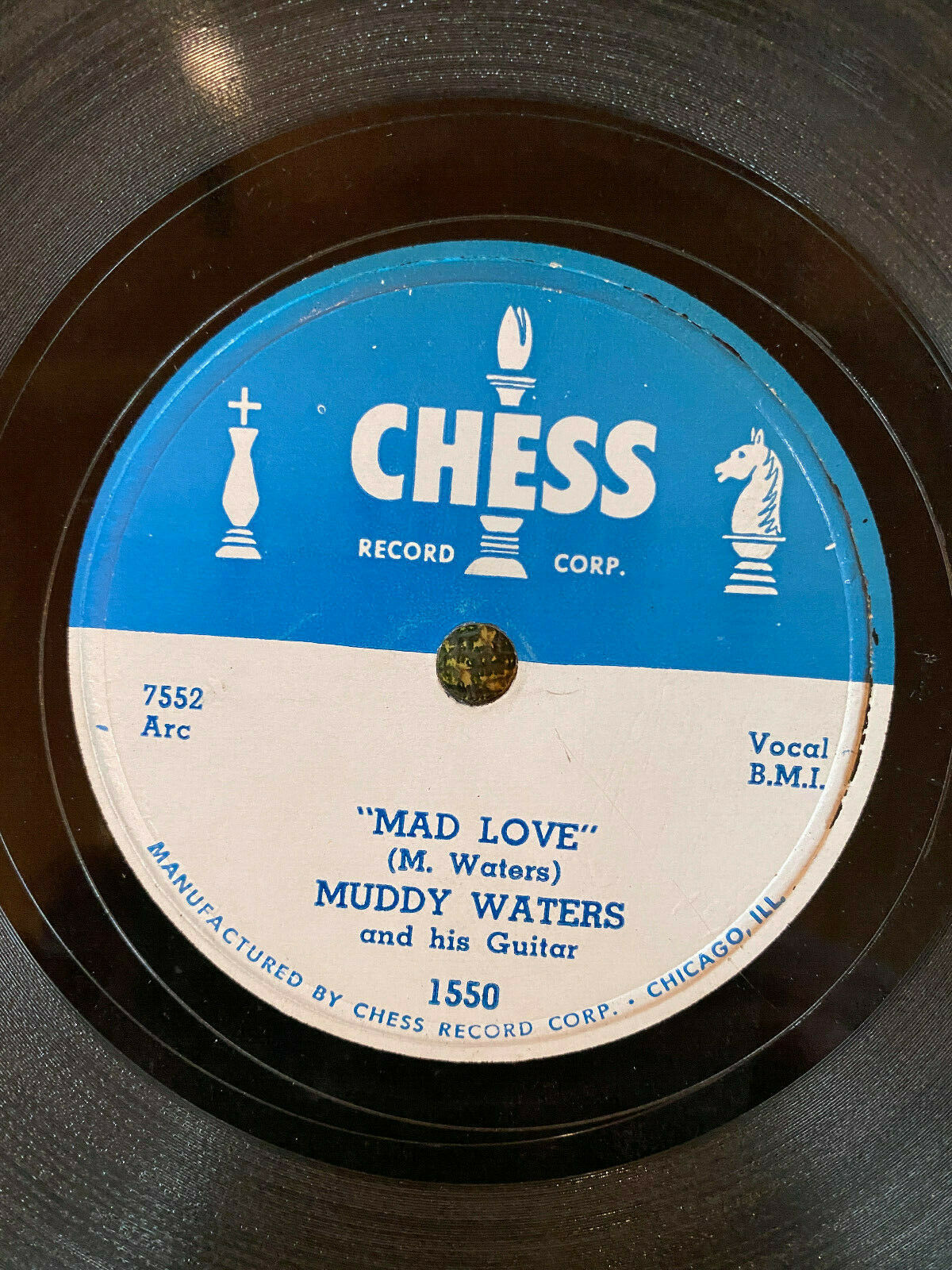 popsike.com - Chess 1550 Muddy Waters MAD LOVE /BLOW WIND Post-War