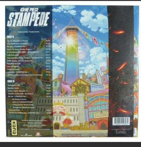 ONE PIECE STAMPEDE ORIGINALSOUNDTRACK 4562475296662