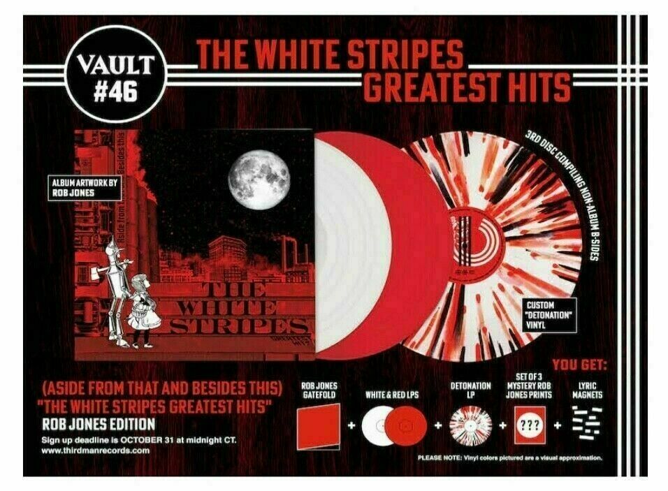 popsike The White Stripes Aside From That And Besides