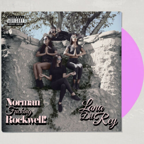 Lana Del Rey - Norman Fucking Rockwell Urban Outfitters Alt Cover Pink  Vinyl NFR 602508068348