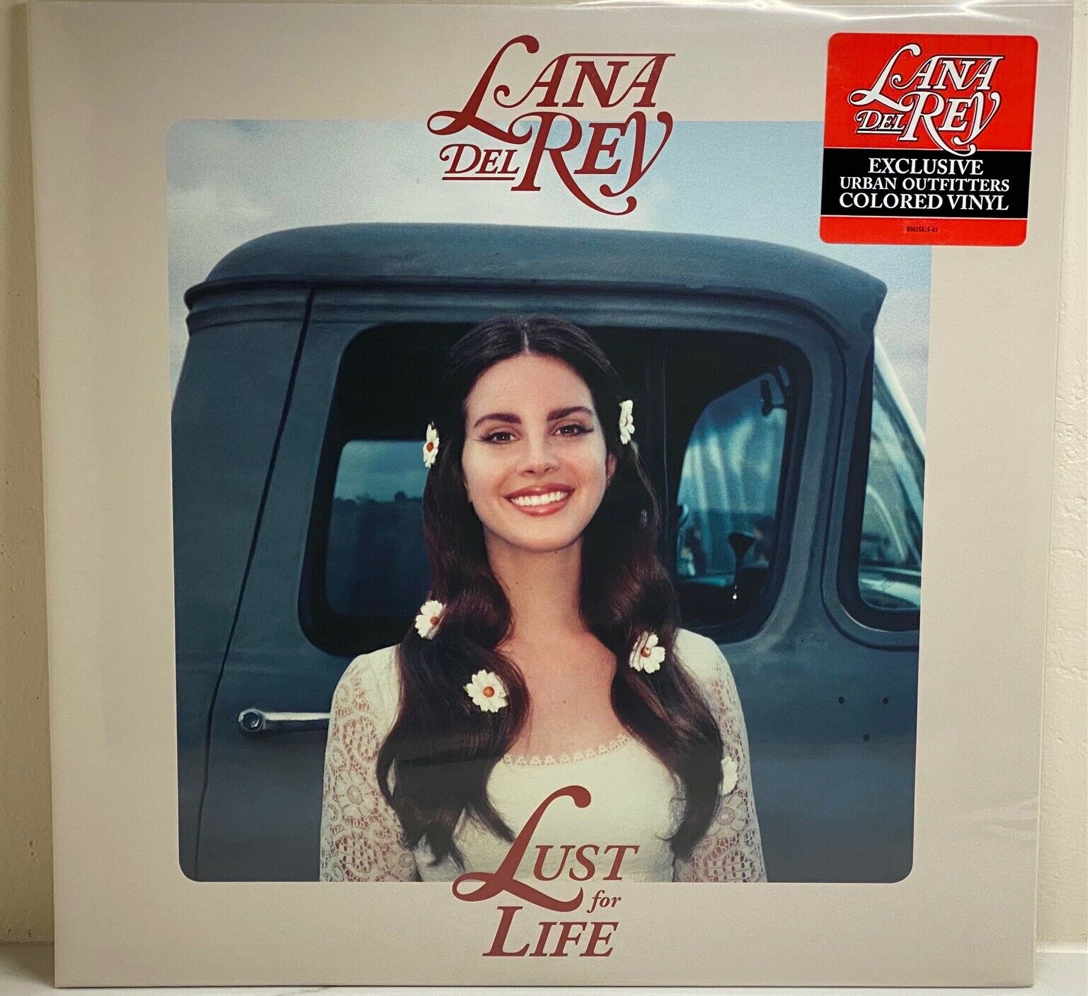 Lana Del Rey - Lust for Life Vinyl 2xLP Coke Bottle Clear Urban Outfitters  NM