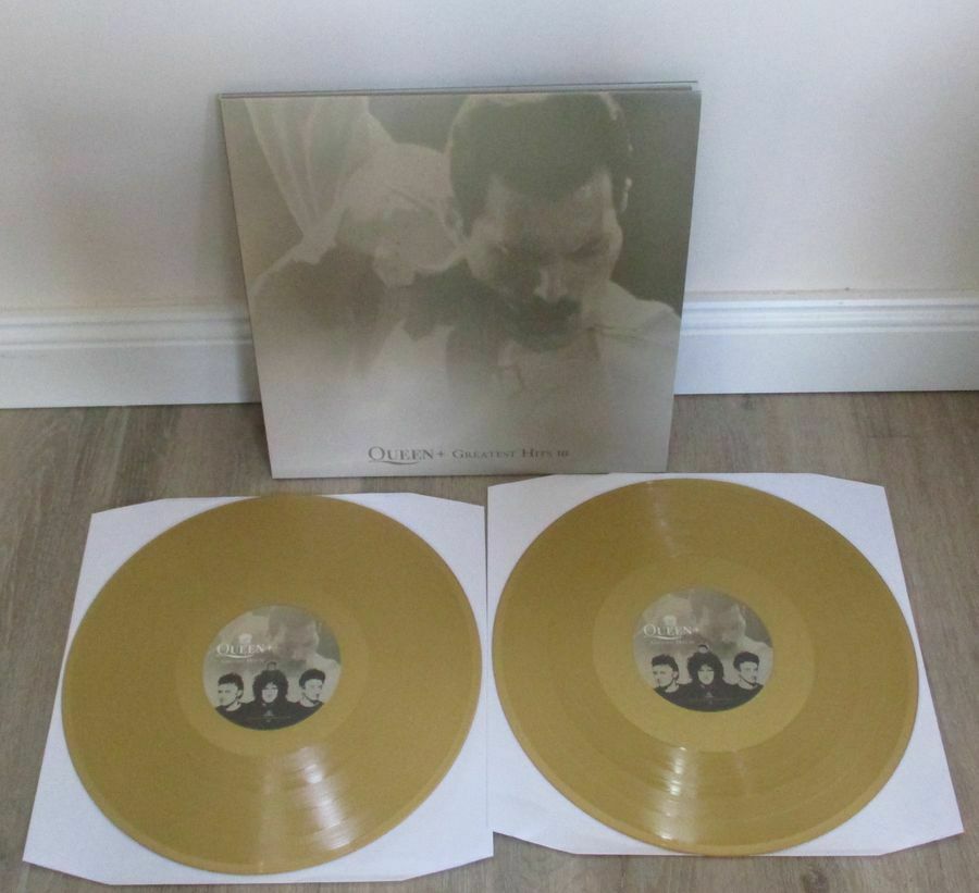  Queen Greatest Hits III 2 LP gold Vinyl - auction details