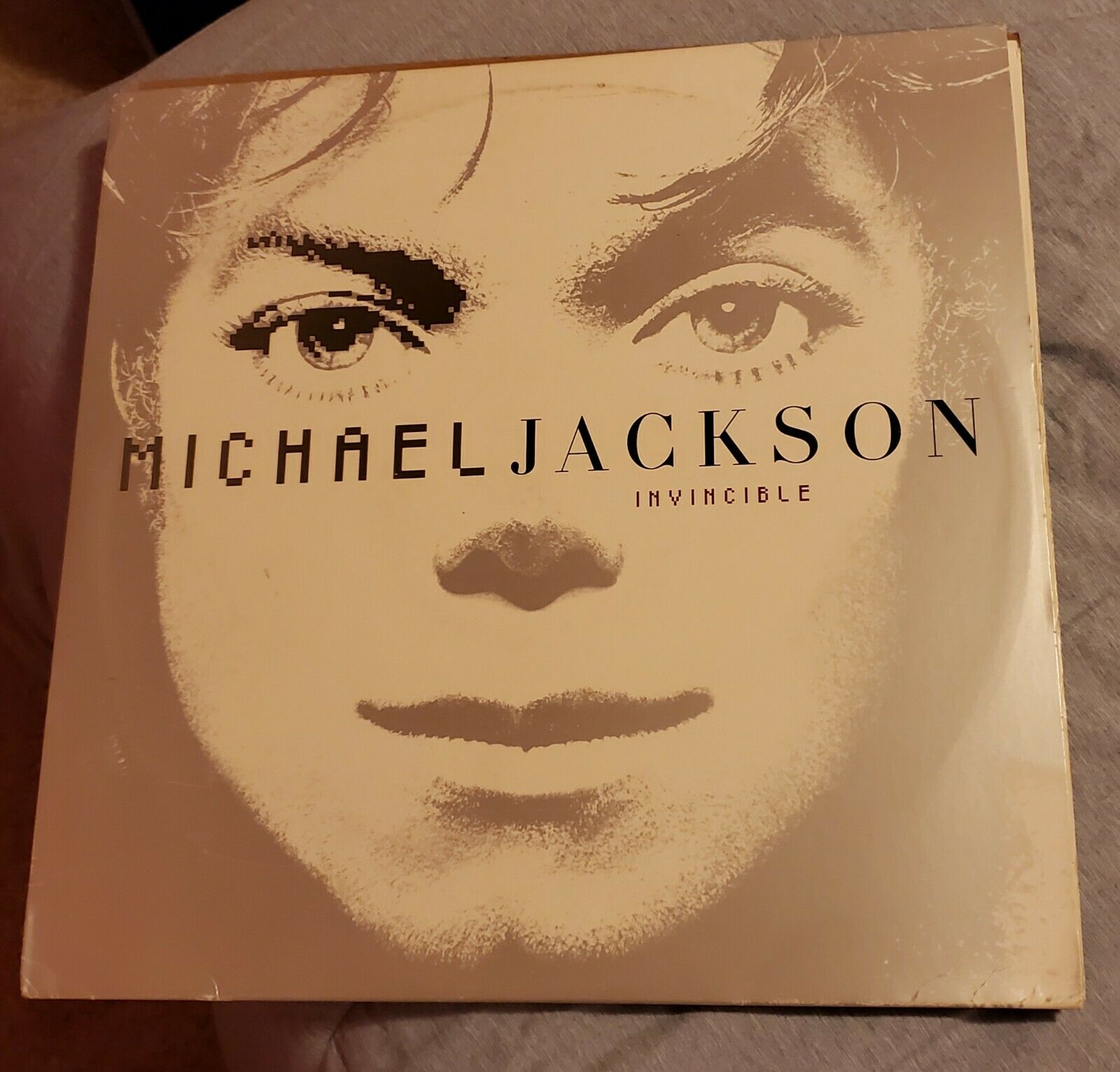 値下げ MICHAEL JACKSON INVINCIBLE LPレコード - 洋楽