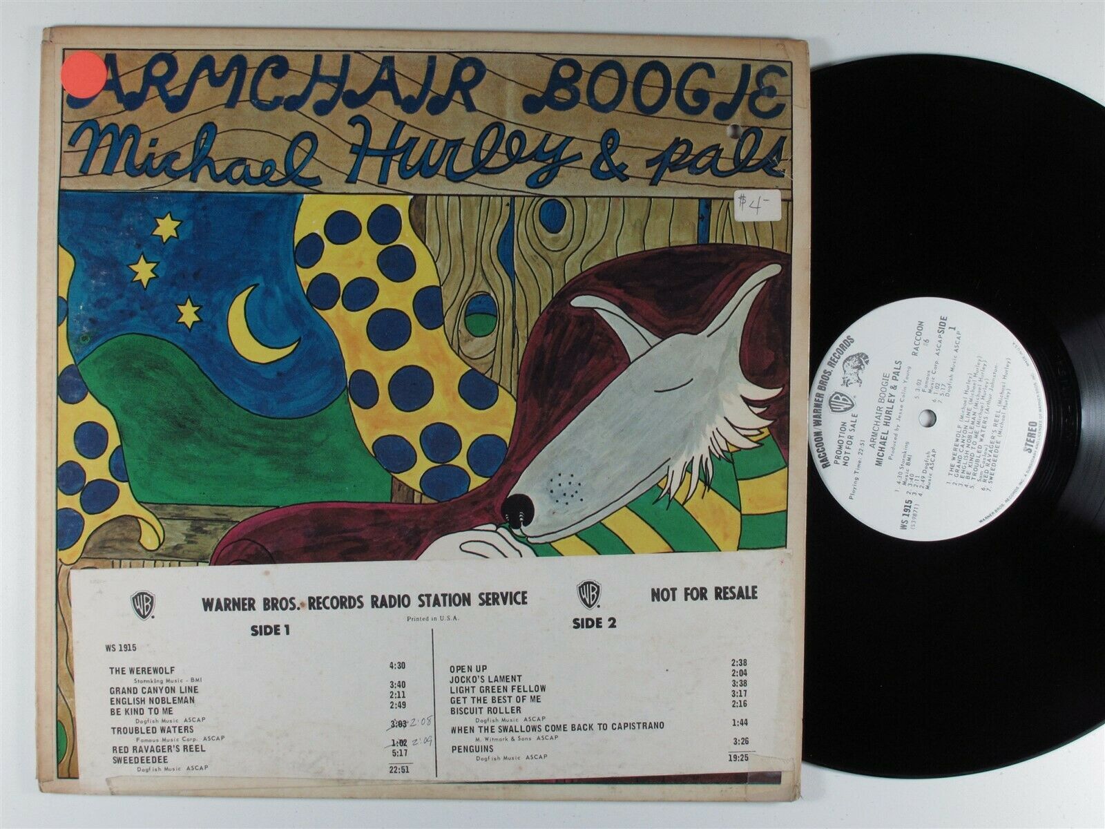 popsike.com - MICHAEL HURLEY & PALS Armchair Boogie WARNER BROS LP