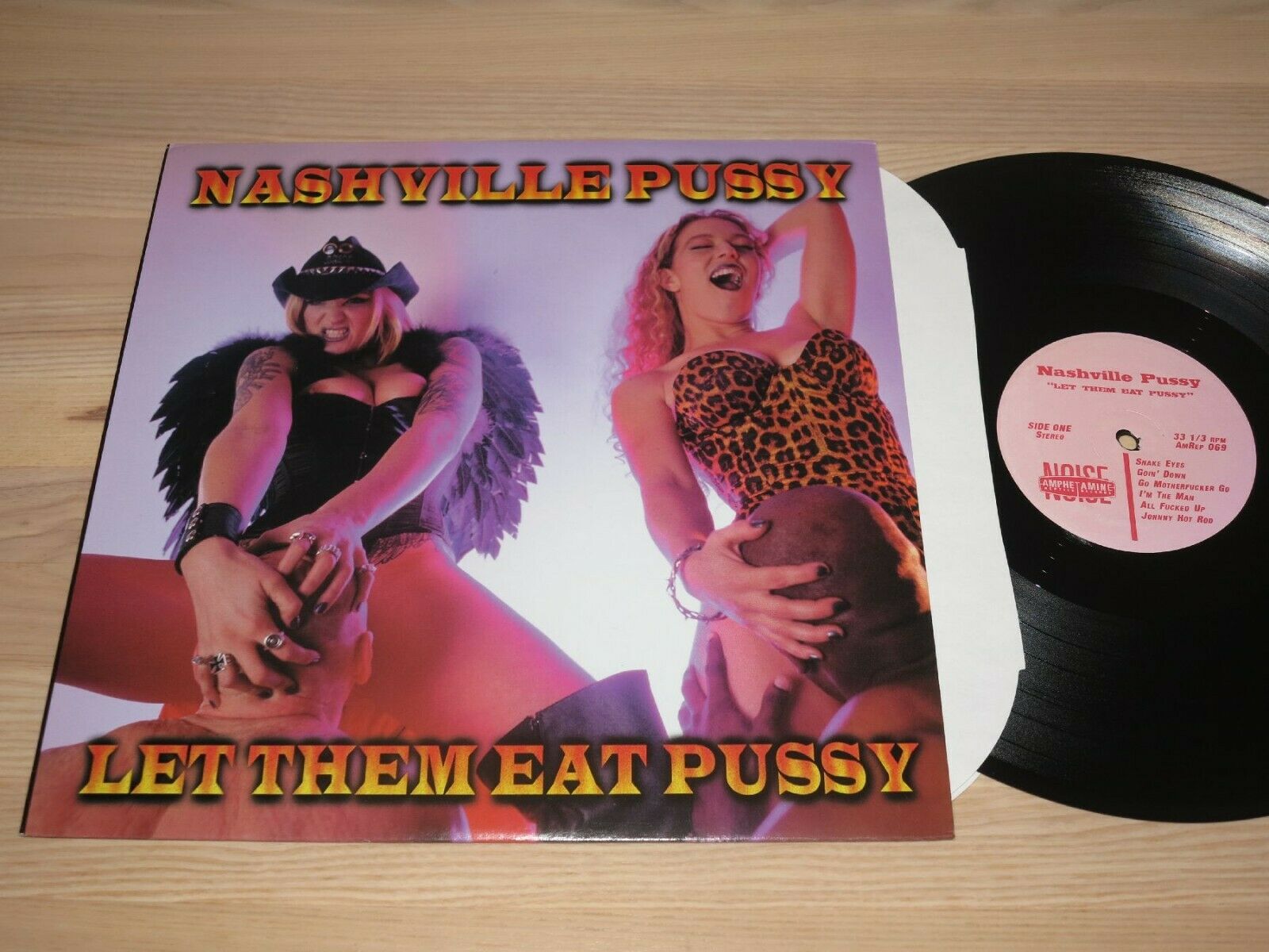 popsike.com - Nashville Pussy LP - Let Them Eat Pussy / 1997 US PRESS in  MINT - auction details