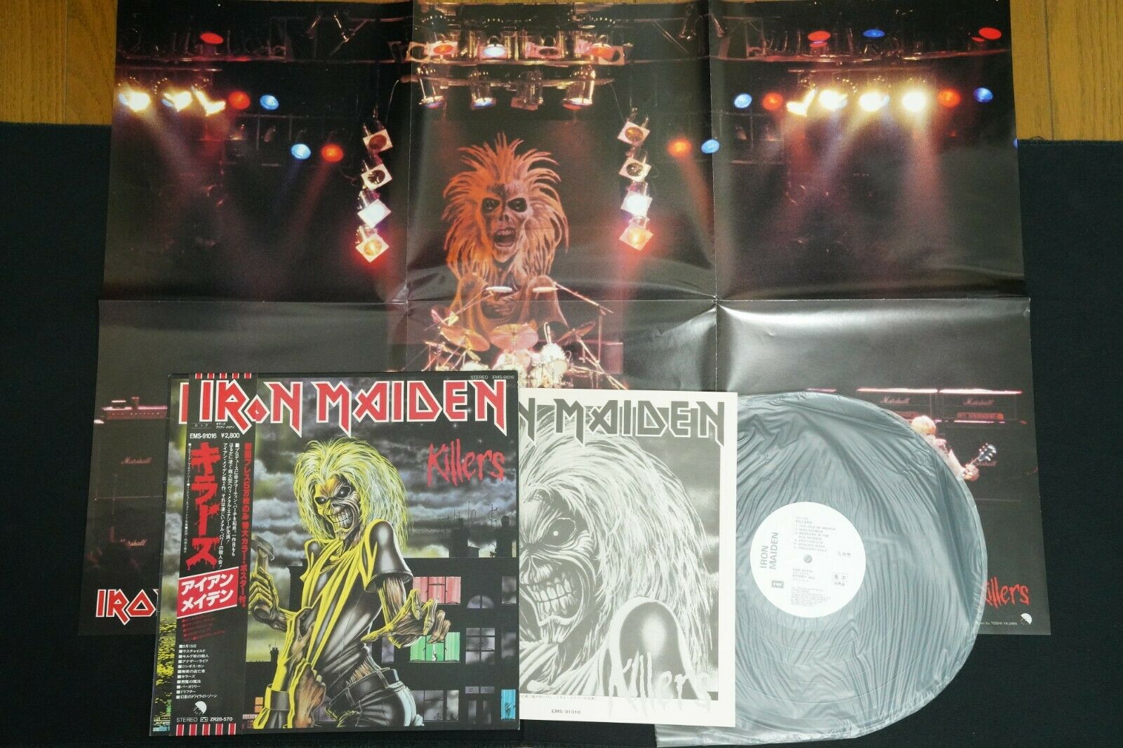 popsike.com - PROMO IRON MAIDEN - KILLERS w/POSTER White Label